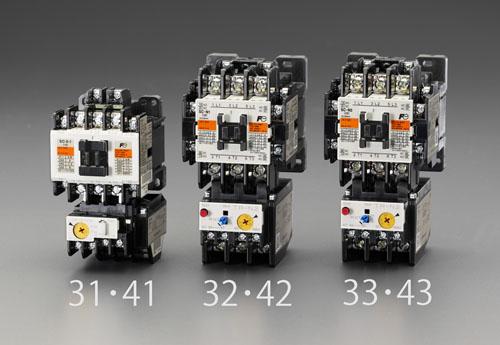 エスコ(ESCO) 100V/200V･5.5 KW 電磁開閉器(標準形) EA940NA-32の通販は