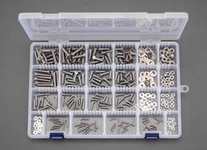 エスコ(ESCO) M3-M6 皿頭小ねじセット(ステンレス製) EA949AD-23の通販は