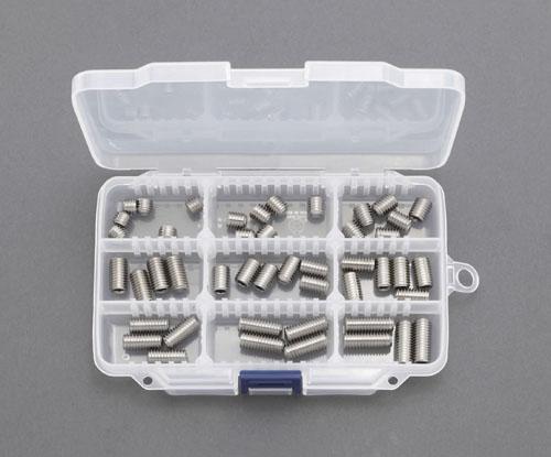 エスコ(ESCO) M8 六角穴付止ねじセット(ステンレス製) EA949MR-8の通販は 5,349円