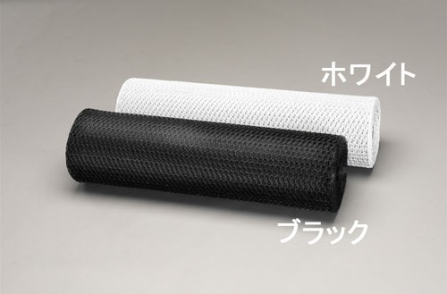 エスコ(ESCO) 0.91x30m/16mm目 亀甲網(鉄ビニール被覆/黒) EA952AC-84の通販は