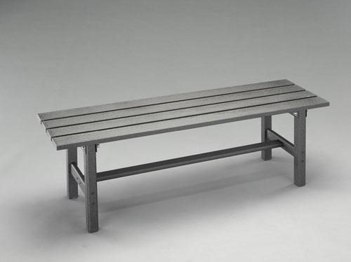 エスコ(ESCO) 1200mm ベンチ(アルミ製) EA956XE-81Bの通販は