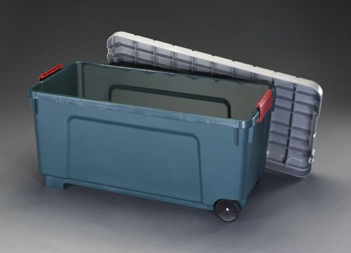 エスコ(ESCO) 1000x500x500mm 車載ケース(樹脂/キャスター付) EA960AB-10の通販は 10,923円