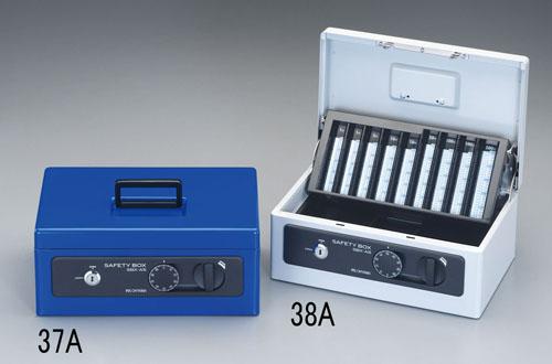 エスコ(ESCO) 275x185x120mm 手提げ金庫(グレー) EA961KA-38Aの通販は 8,234円