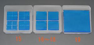 エスコ(ESCO) 50x50x5mm 耐震ベース(角/4枚) EA979D-18の通販は 5,148円