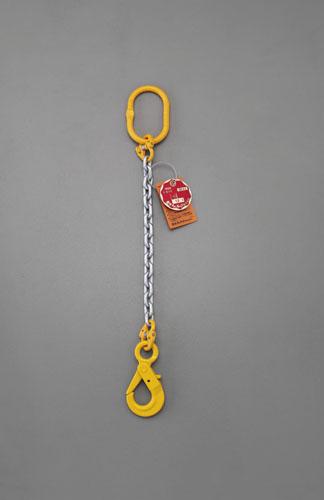 エスコ(ESCO) 1.6tonx1.5m スリングチェーン(1本懸け) EA981VB-10Aの通販は