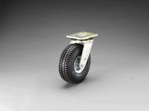 エスコ(ESCO) 420mm キャスター(自在金具・空気入車輪) EA986KE-420の通販は