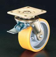 エスコ(ESCO) 250mm キャスター(自在金具・前輪ブレーキ付) EA986KR-3の通販は