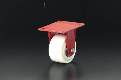 エスコ(ESCO) 200mm キャスター(固定金具・ナイロン車輪) EA986KX-200の通販は