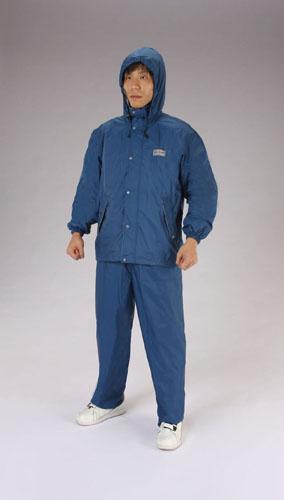 エスコ(ESCO) [M] レインウェアー(透湿型/紺色) EA996XB-21Aの通販は