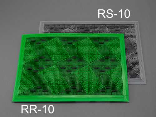 エスコ(ESCO) 700x1000mm 連結ブラシマット(グレー/ふち付) EA997RS-10の通販は