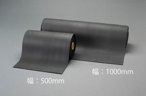 エスコ(ESCO) 500mmx10m/3mm スポンジロール(EPDM) EA997XD-81の通販は