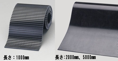 エスコ(ESCO) 500x2000x5mm ゴム板(筋入り･天然ゴム) EA997XJ-58の通販は