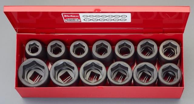 エスコ(ESCO) 　3/4DR/19-41mm インパクトソケットセット　EA164EBの通販は