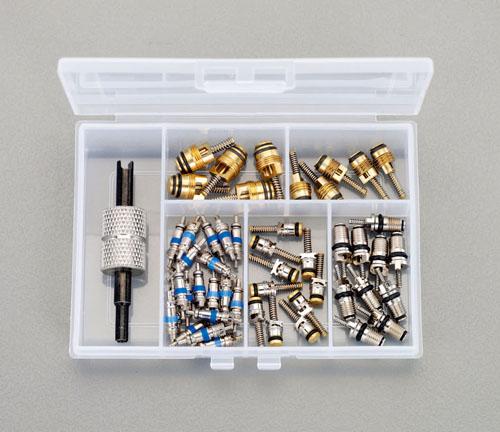 エスコ(ESCO) バルブコアセット(カーエアコン用) EA400-5の通販は 11,843円