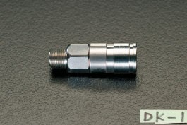 エスコ(ESCO) R1/8 カプラーソケット(雄ねじ/ステンレス製) EA425DK-1の通販は