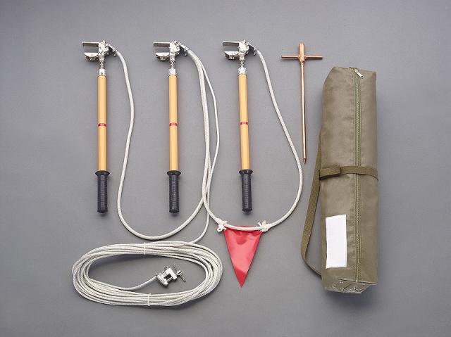 ESCO エスコ 27KV 放電棒(電圧検出/抵抗付) EA707DW-21