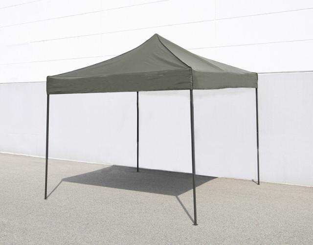 エスコ(ESCO)　3.0x3.0m 四脚テント(ＯＤ色/張ﾛｰﾌﾟ冠付)　EA915-18Aの通販は 15,437円