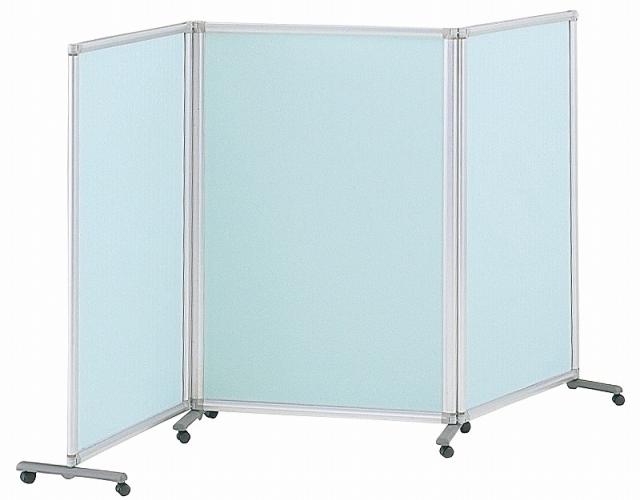 エスコ(ESCO)　2816x420x1530mm ﾊﾟｰﾃｰｼｮﾝ(3連/ﾌﾞﾙｰ)　EA954EA-322