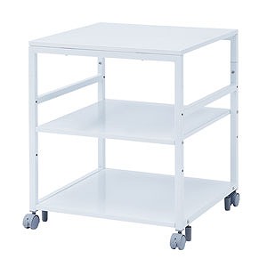 エスコ(ESCO)　600x600x700mm ﾌﾟﾘﾝﾀｰﾗｯｸ(ｷｬｽﾀｰ付)　EA954HC-432の通販は