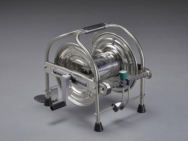 エスコ(ESCO) 40m巻用 散水ホースリール(本体のみ) EA124HB-40Bの通販は