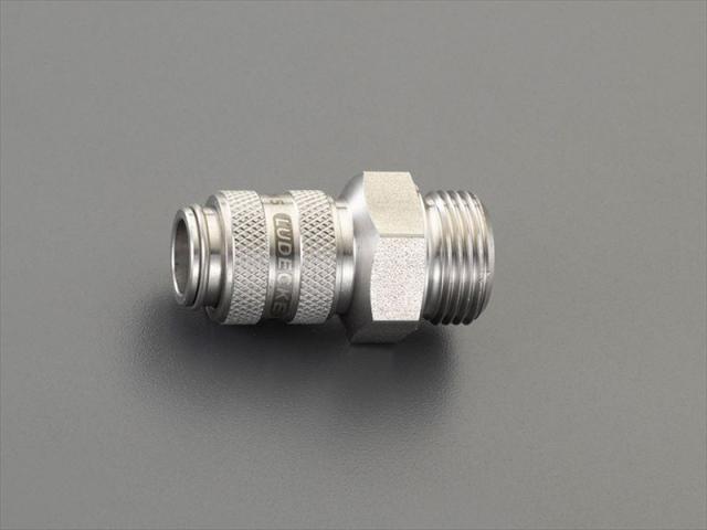 エスコ(ESCO) M14x1.5 雄ねじｶｯﾌﾟﾘﾝｸﾞ(ｽﾃﾝﾚｽ製/ﾜﾝﾌﾟｯｼｭ) EA140GJ-14の通販は