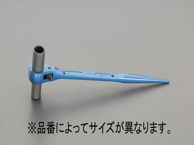 エスコ(ESCO) 19x21mm/312mm 両口ﾗﾁｪｯﾄﾚﾝﾁ(ﾛﾝｸﾞ) EA602AG-18の通販は 6,490円