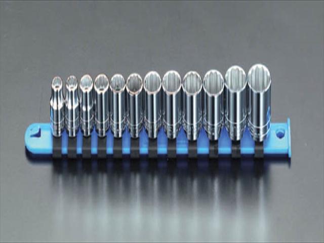 エスコ(ESCO) 3/8DR/12個組 ソケットレンチ(ﾒﾄﾘｯｸ) EA617AC-7の通販は