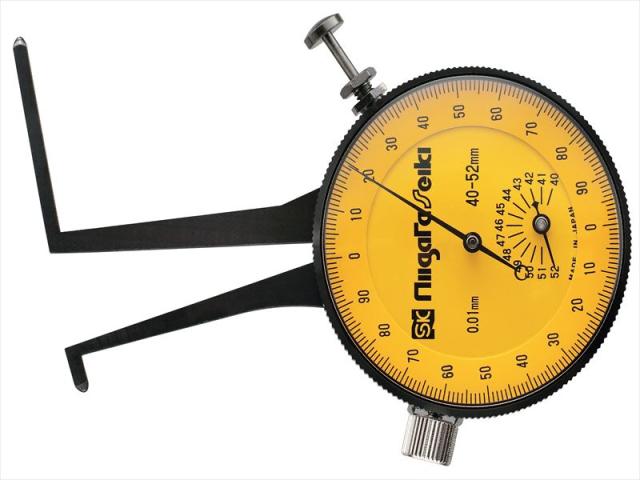 エスコ(ESCO) 40-52mm ダイヤルキャリパゲージ(内測用) EA725AC-55の通販は