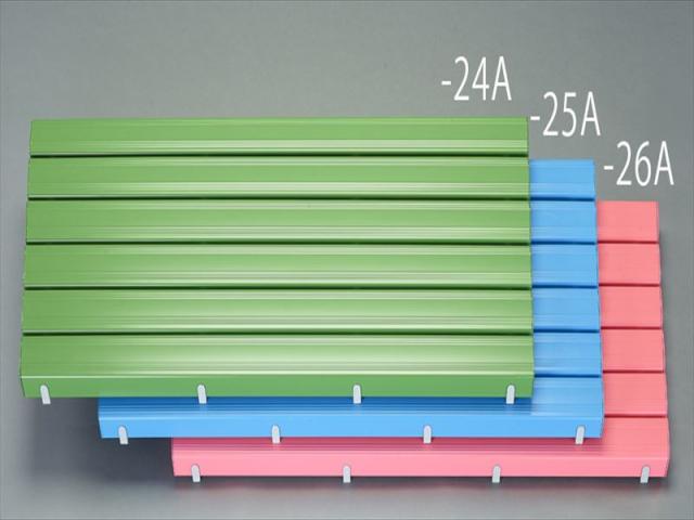 エスコ(ESCO) 600x1200mm すのこ(ﾌﾟﾗｽﾁｯｸ製/ﾋﾟﾝｸ) EA997RJ-26Aの通販は