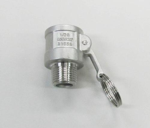 エスコ(ESCO) R1/2 雄ねじカップリング(ステンレス製) EA462DM-4の通販は 5,019円