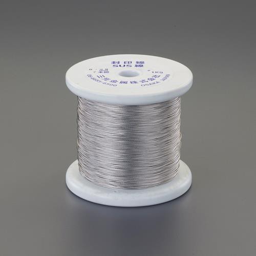 エスコ(ESCO) φ0.25mm 封印線(ステンレス製) EA591HB-1の通販は