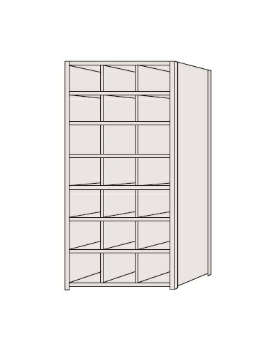 【別途送料】サカエ(SAKAE) 区分棚 NCAM110-307の通販は