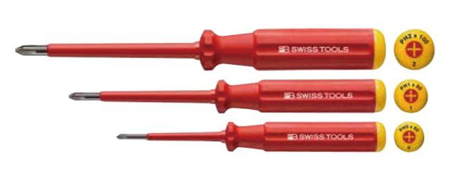PB SWISS TOOLS エレクトロ絶縁ドライバーセット 5548の通販は