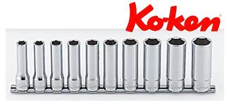 Ko-ken(コーケン) 12.7sq. 6角ディープソケットレールセット(mm) RS4300M/10の通販は