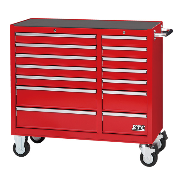 【直送】【代引不可】KTC(京都機械工具) ローラーキャビネット(7段14引出し) SKX3814の通販は 145,993円