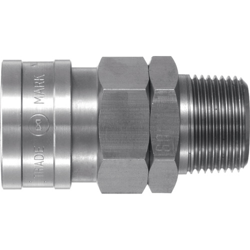 日東工器 ハイカプラ ステンレス製 ニトリルゴムNBR(SG)SUS800SM  SUS-800SMの通販は 10,070円