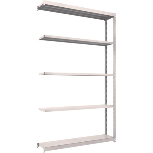 【直送】【代引不可】TRUSCO(トラスコ) M1.5型軽中量棚 1460X295XH2400 5段 連結 ネオグレー M1.5-8535B 20,909円