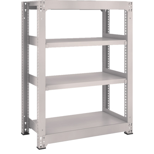 【直送】【代引不可】TRUSCO(トラスコ) M3型中量棚 H1200 ネオグレー M3-43124の通販は