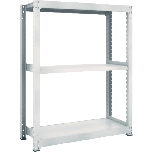 TRUSCO(トラスコ) M5型中量棚 900X571XH1500mm 3段 単体 ネオグレー M5-5363の通販は 22,343円