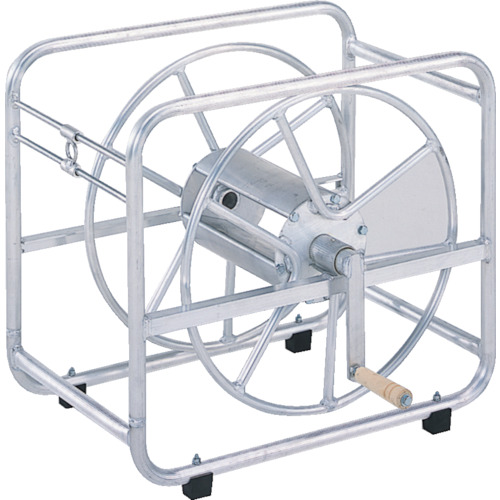 【直送】【代引不可】昭和機械工業 アルミ製ホース巻取機 MA-2Bの通販は