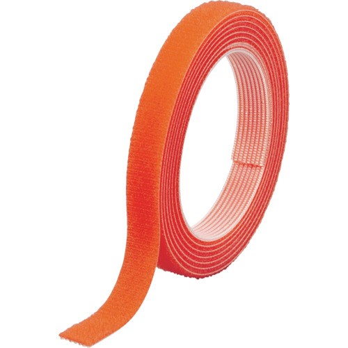 TRUSCO(トラスコ) マジックバンド結束テープ 両面 40mmX10m オレンジ MKT-40100-ORの通販は
