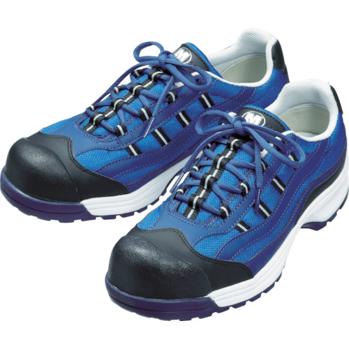 ミドリ安全 ワイド樹脂先芯入りスニーカー MPN901 25.0cm MPN901-BL-25.0の通販は 6,529円