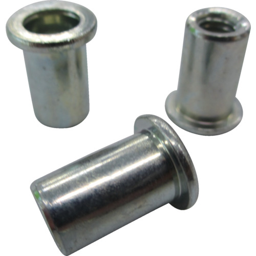 ロブテックス(エビ) エビナット 平頭 スティール M10板厚1.0〜2.5 500本入 NSD1025Mの通販は