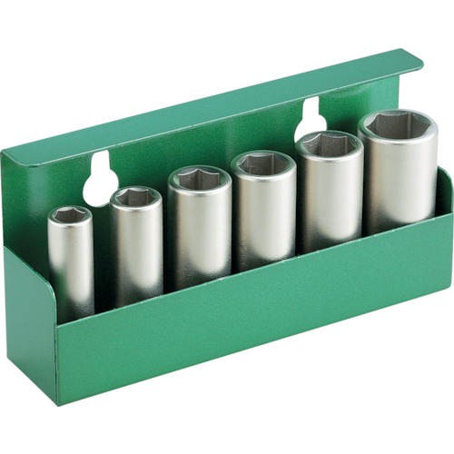 TONE(トネ) 9.5sq.インパクト用ロングソケットセット(壁掛式) 6点組 NV306の通販は