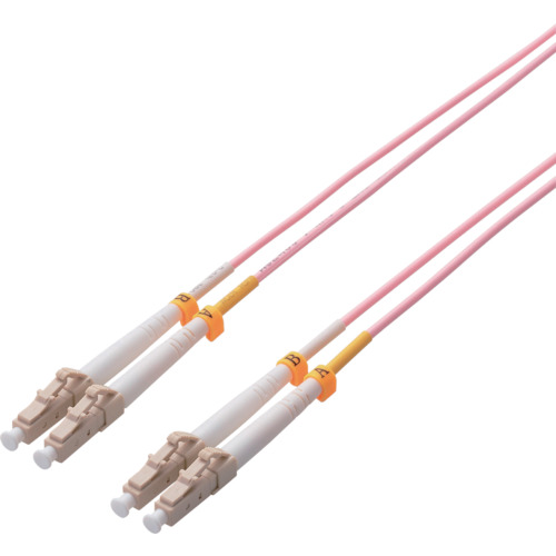 ELECOM(エレコム) 光ファイバーケーブル マルチモード 10G LC-LC 5m OC-LCLC5OM3/5の通販は