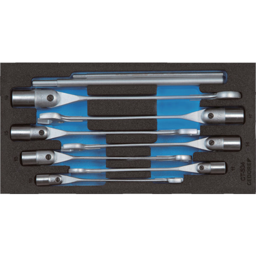 GEDORE(ゲドレー) コンビネーションフレックスレンチ 1500CT1‐543 8点組 2309076の通販は