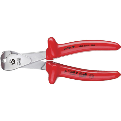 GEDORE(ゲドレー) 絶縁エンドニッパ 160mm 2324830の通販は 8,015円