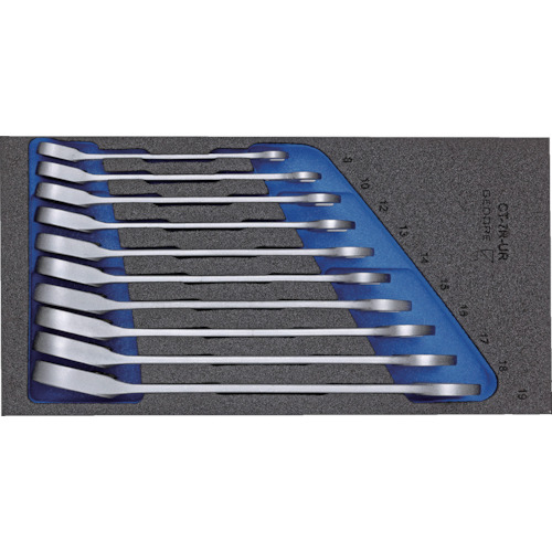 GEDORE(ゲドレー) オフセットコンビラチェットスパナ 1500CT1‐7UR 10点組 2331969の通販は工具箱・ツールボックス・工具セット