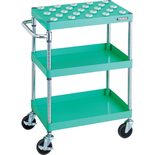 【直送】【代引不可】TRUSCO(トラスコ) フェニックスワゴン 750X500XH880 BT-30 ホワイト PEW-TL972C-Wの通販は 38,339円