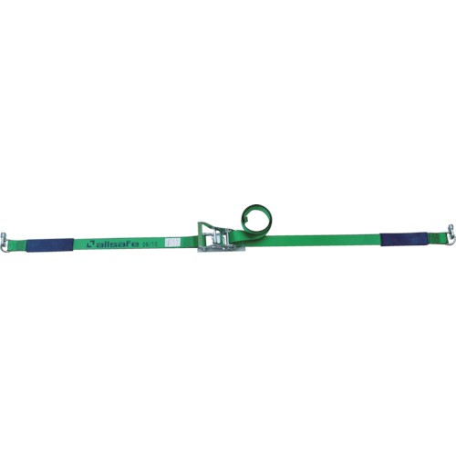 allsafe(オールセーフ) ベルト荷締機エアラインレール用ラチェット式ラッシングベルト リング付 R5DSR16の通販は 13,761円
